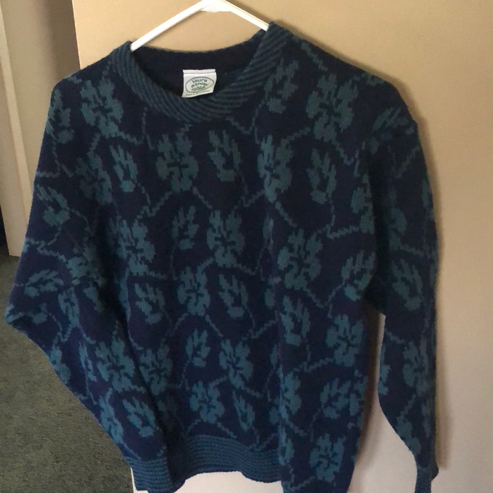 Vintage Laura Ashley wool sweater